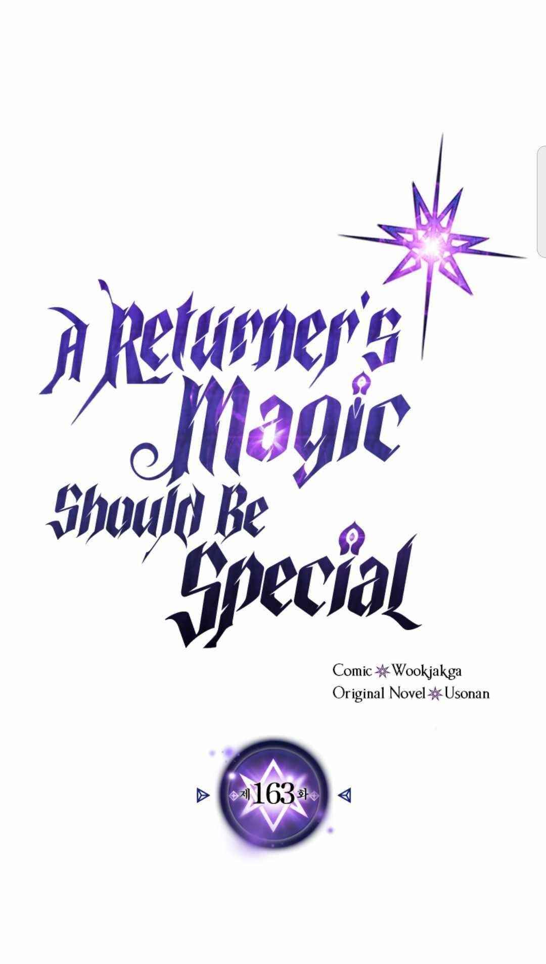 A Returners Magic Should Be Special