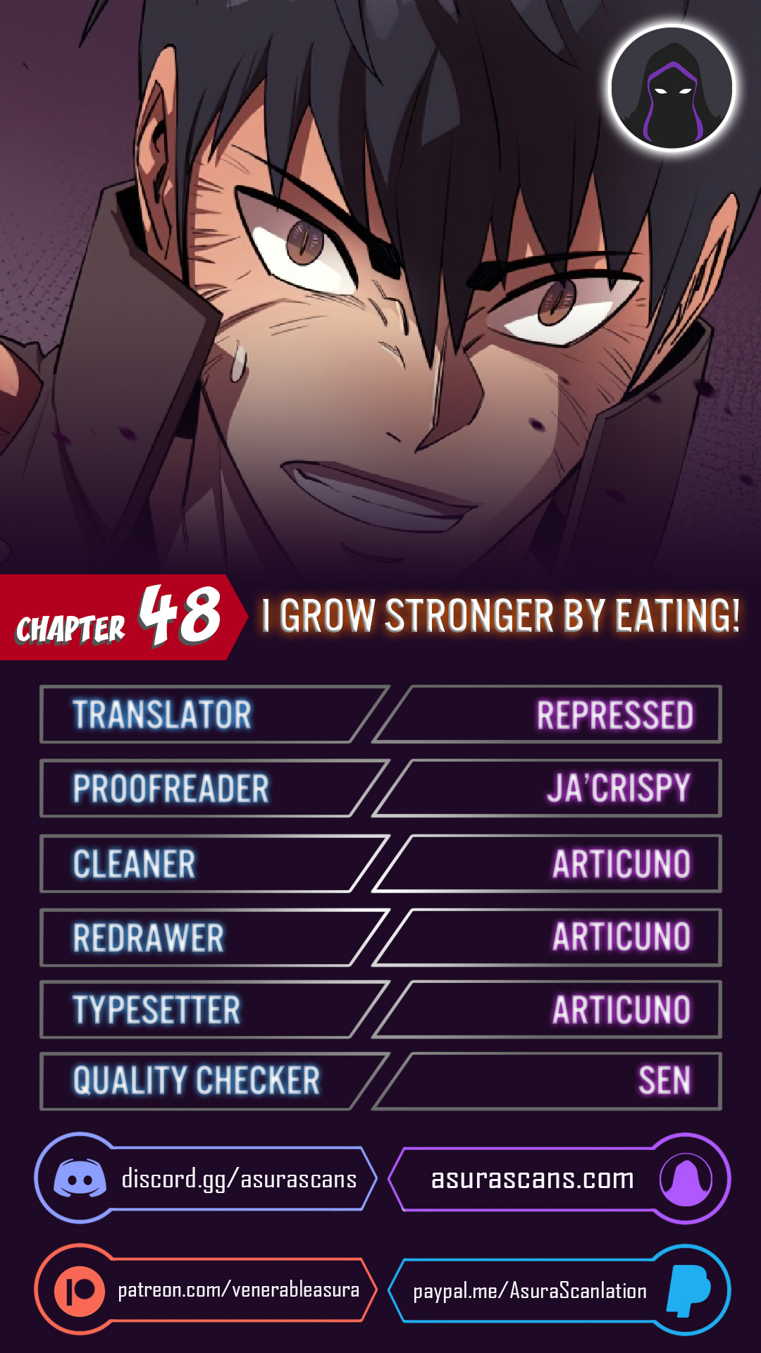 I Grow Stronger By Eating