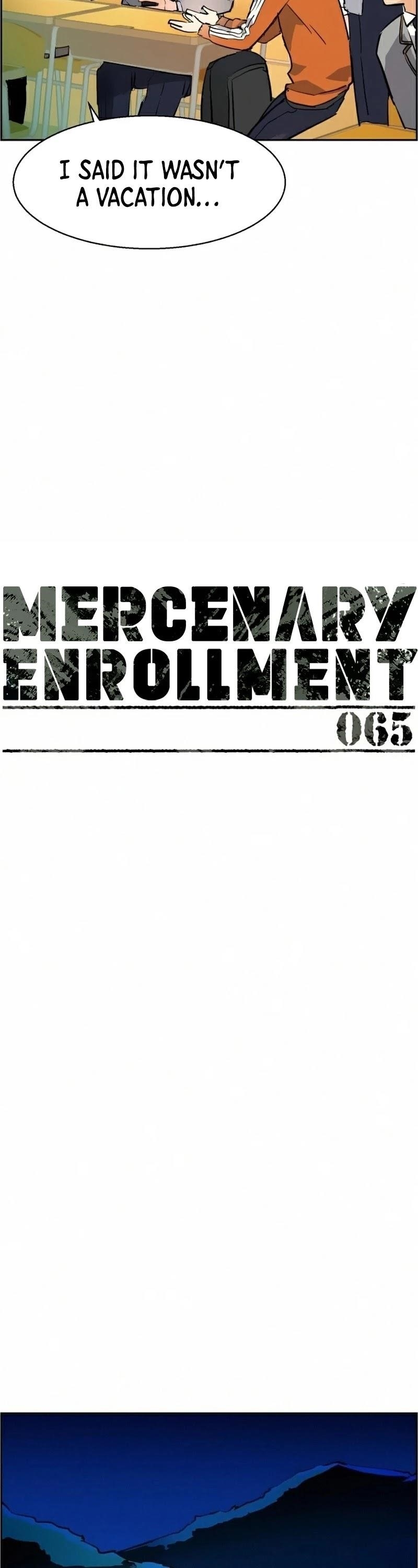 Mercenary Enrollment