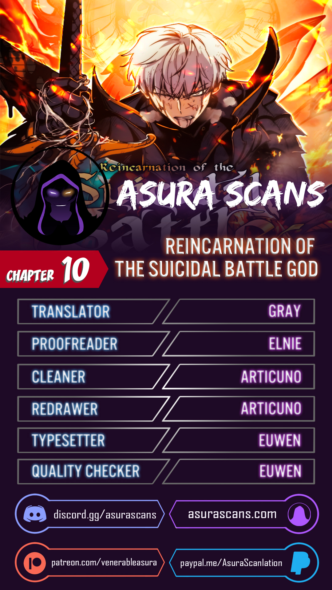 Reincarnation of the Suicidal Battle God