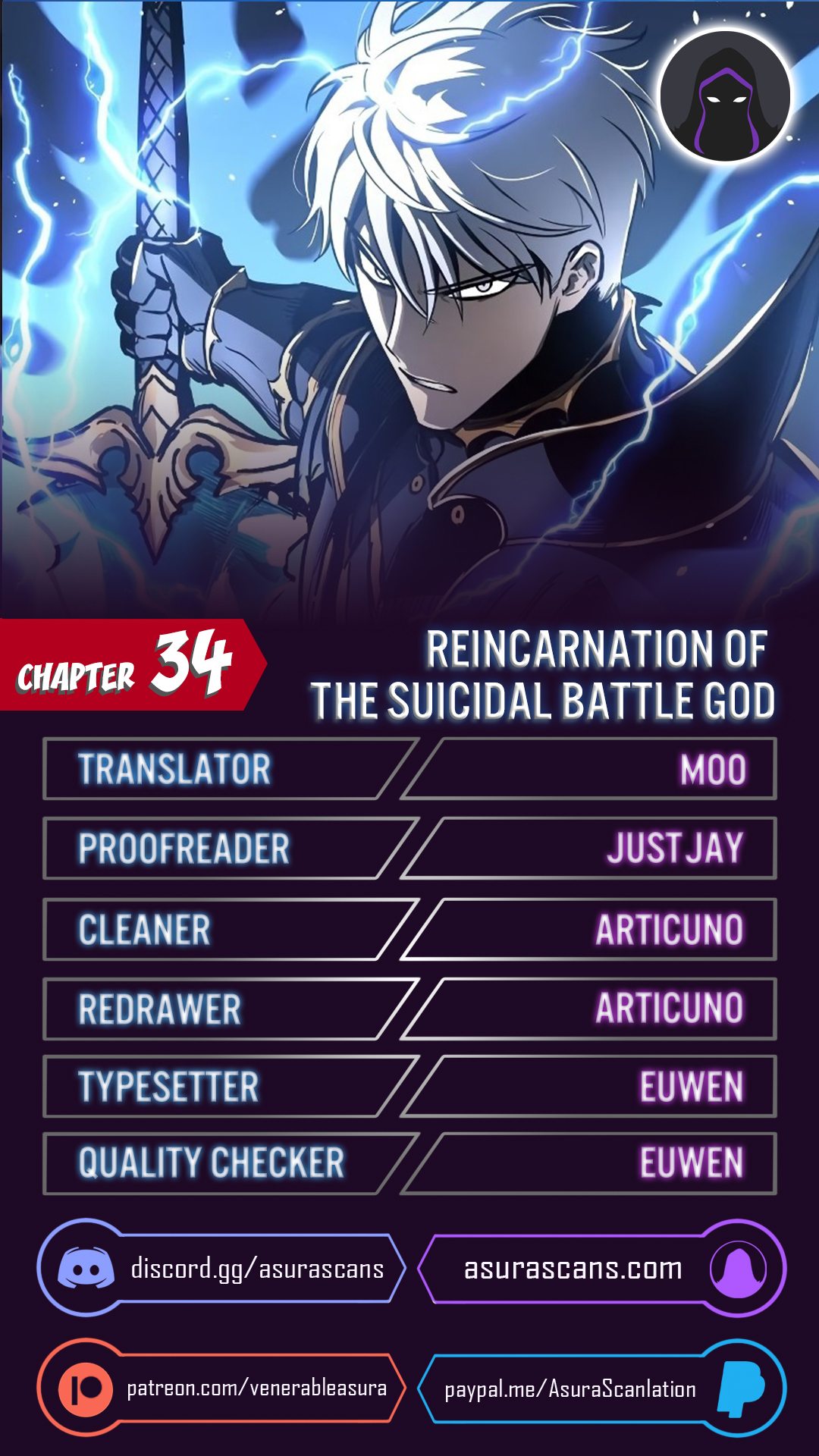 Reincarnation of the Suicidal Battle God