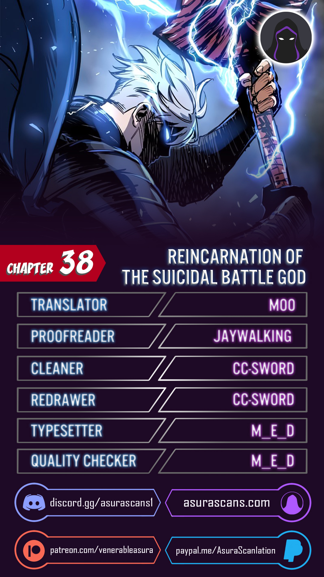 Reincarnation of the Suicidal Battle God