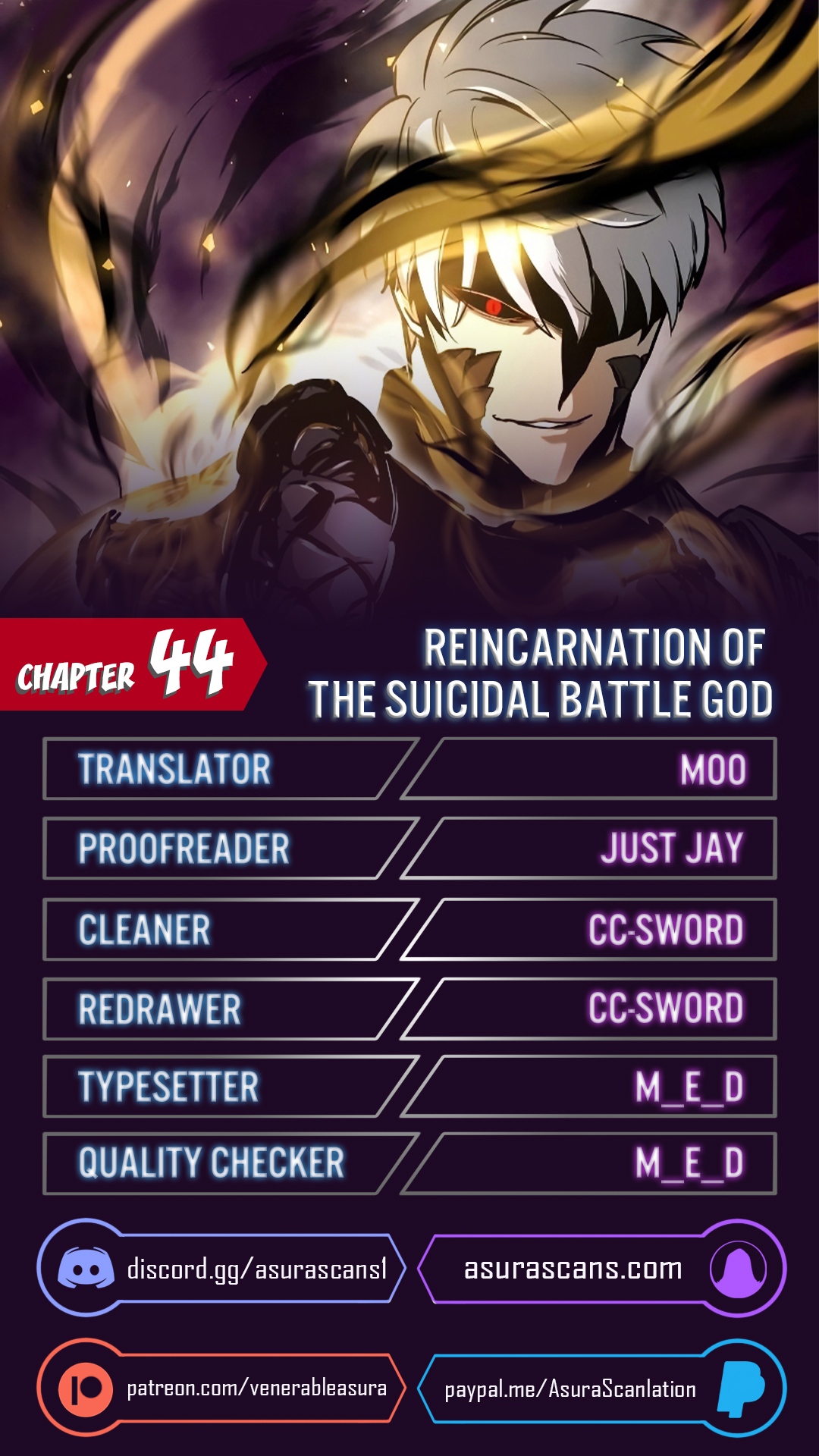 Reincarnation of the Suicidal Battle God