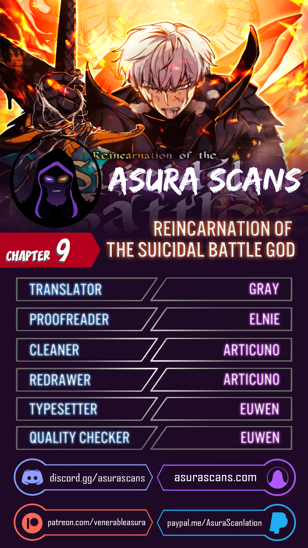 Reincarnation of the Suicidal Battle God