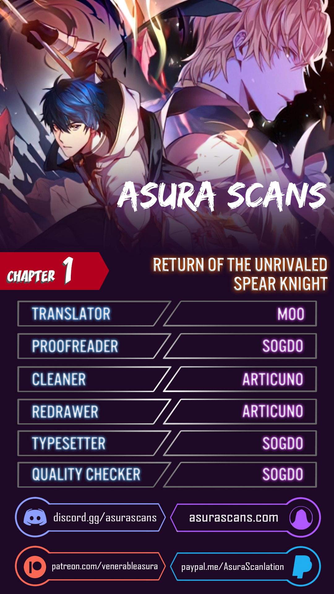 Return of The Unrivaled Spear Knight