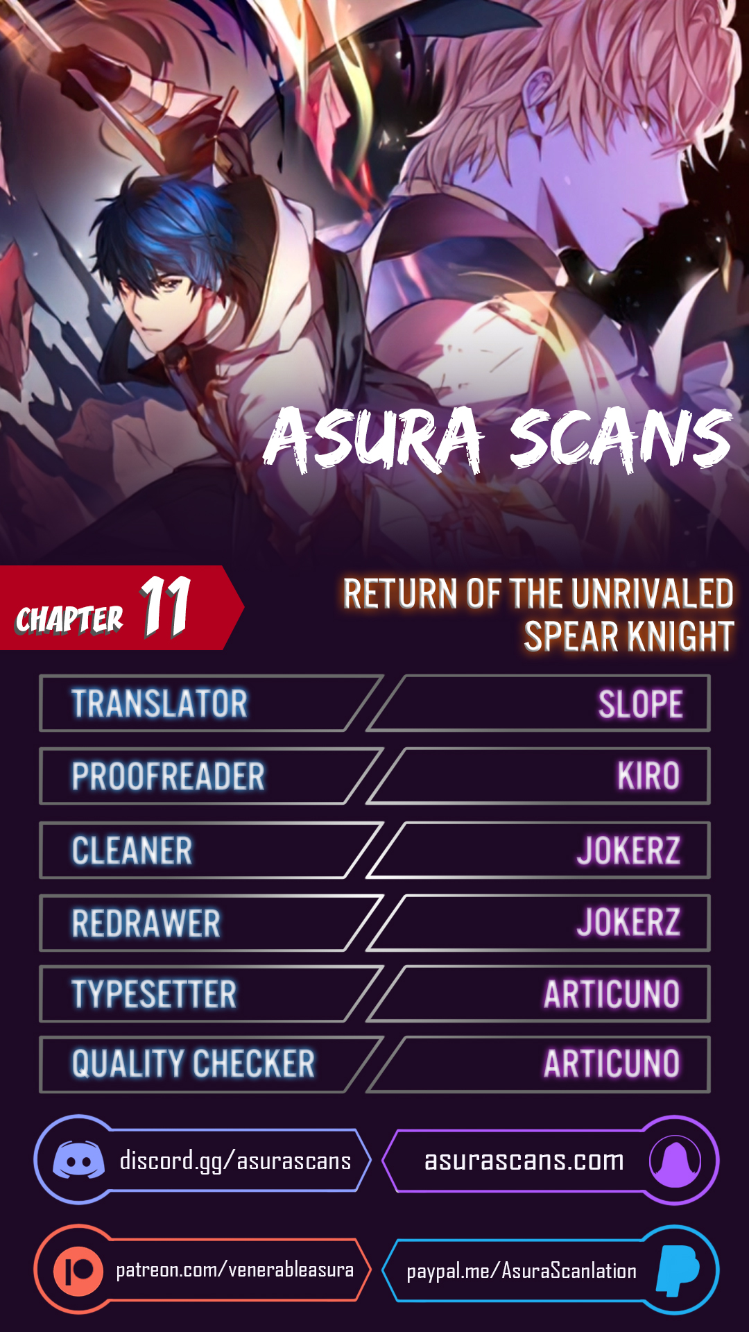 Return of The Unrivaled Spear Knight