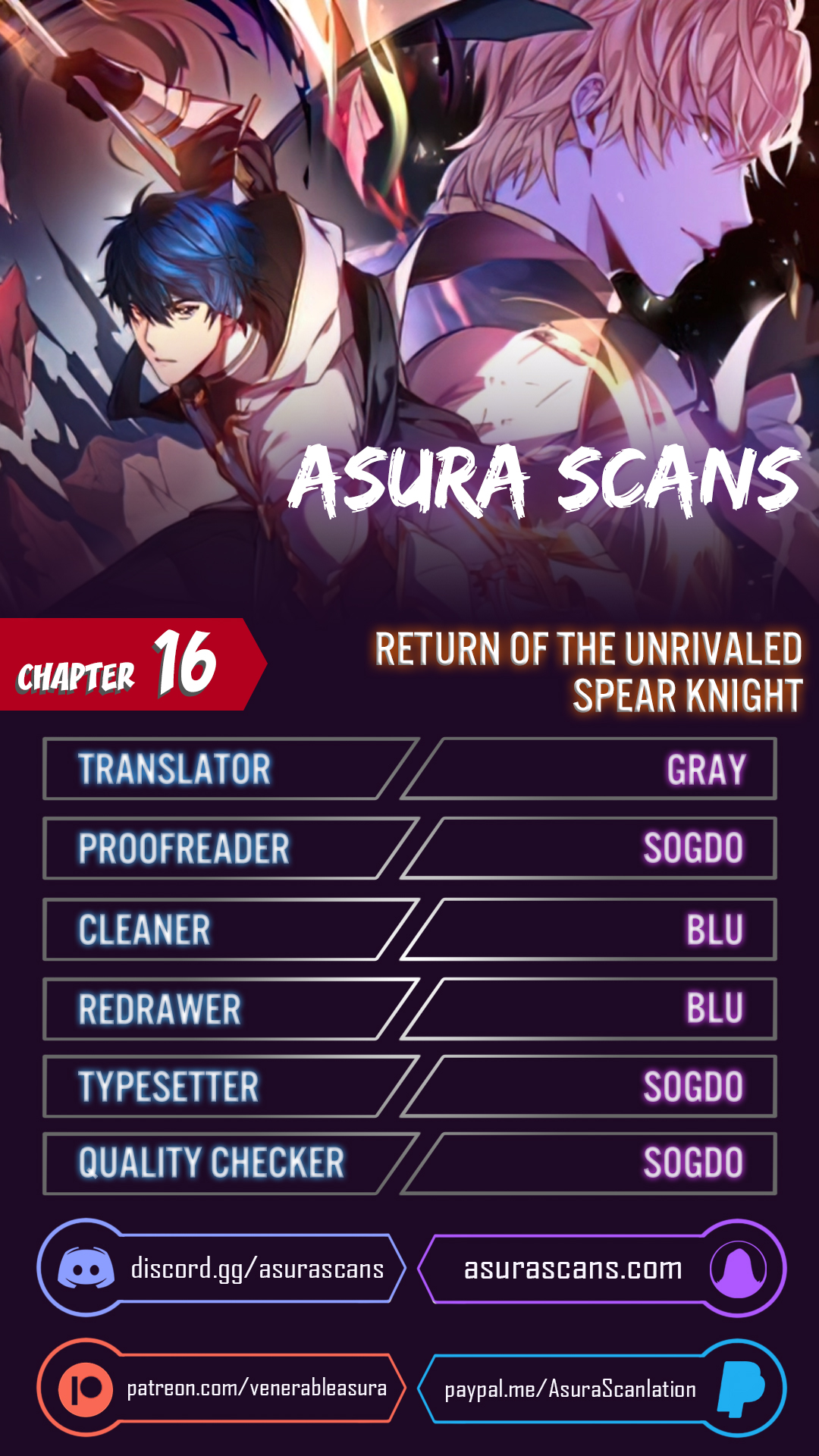 Return of The Unrivaled Spear Knight