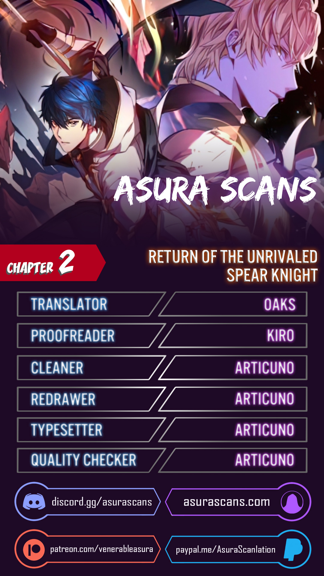 Return of The Unrivaled Spear Knight