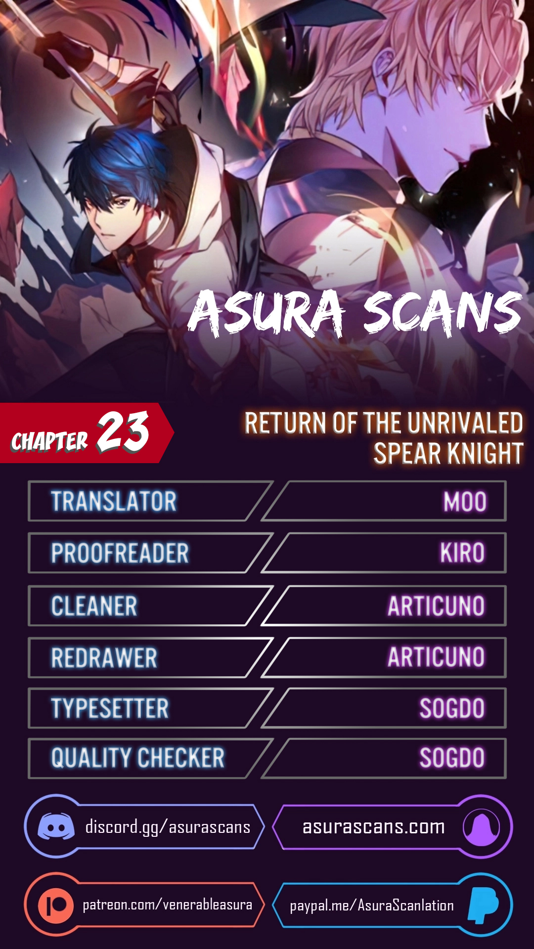 Return of The Unrivaled Spear Knight