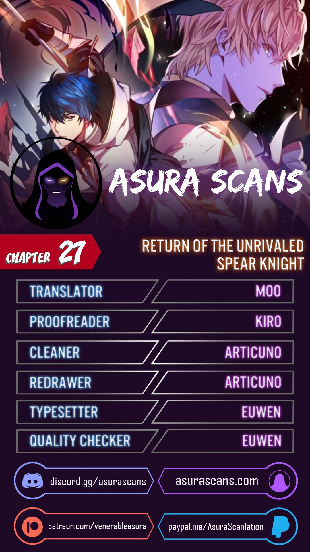 Return of The Unrivaled Spear Knight