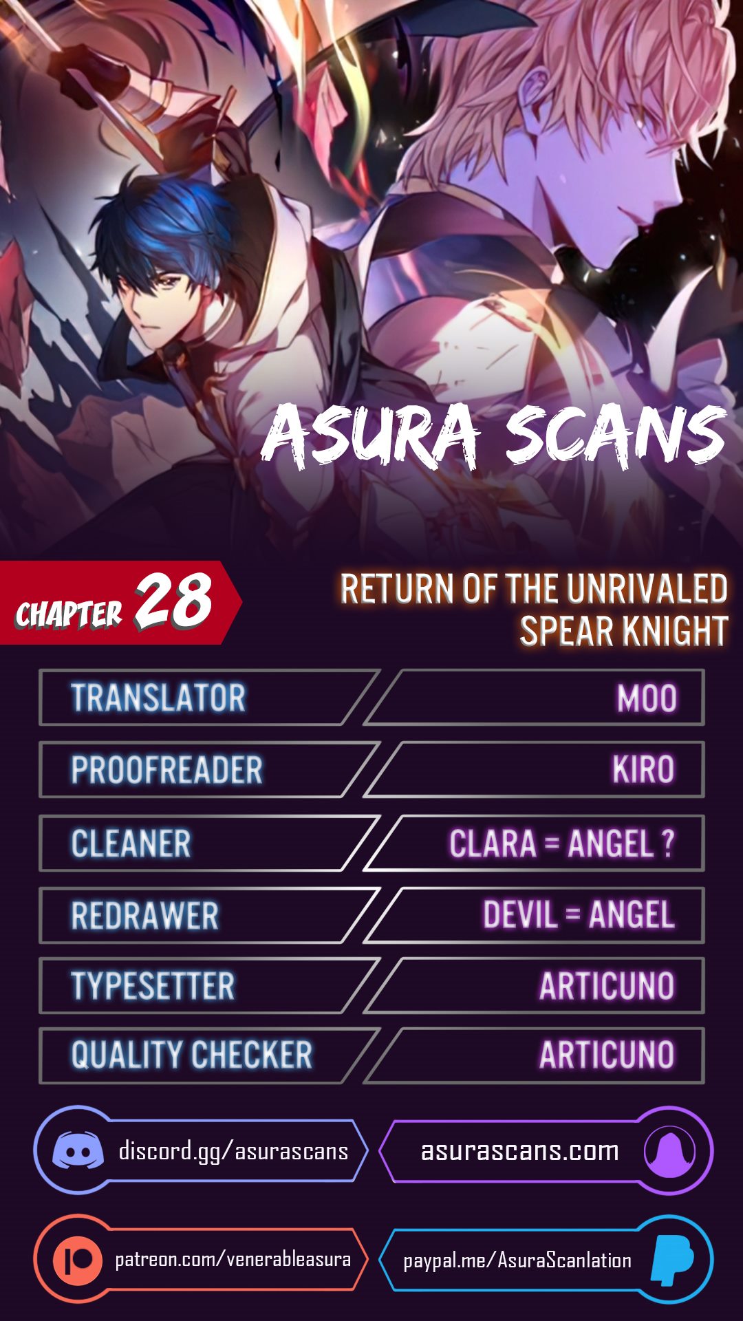 Return of The Unrivaled Spear Knight