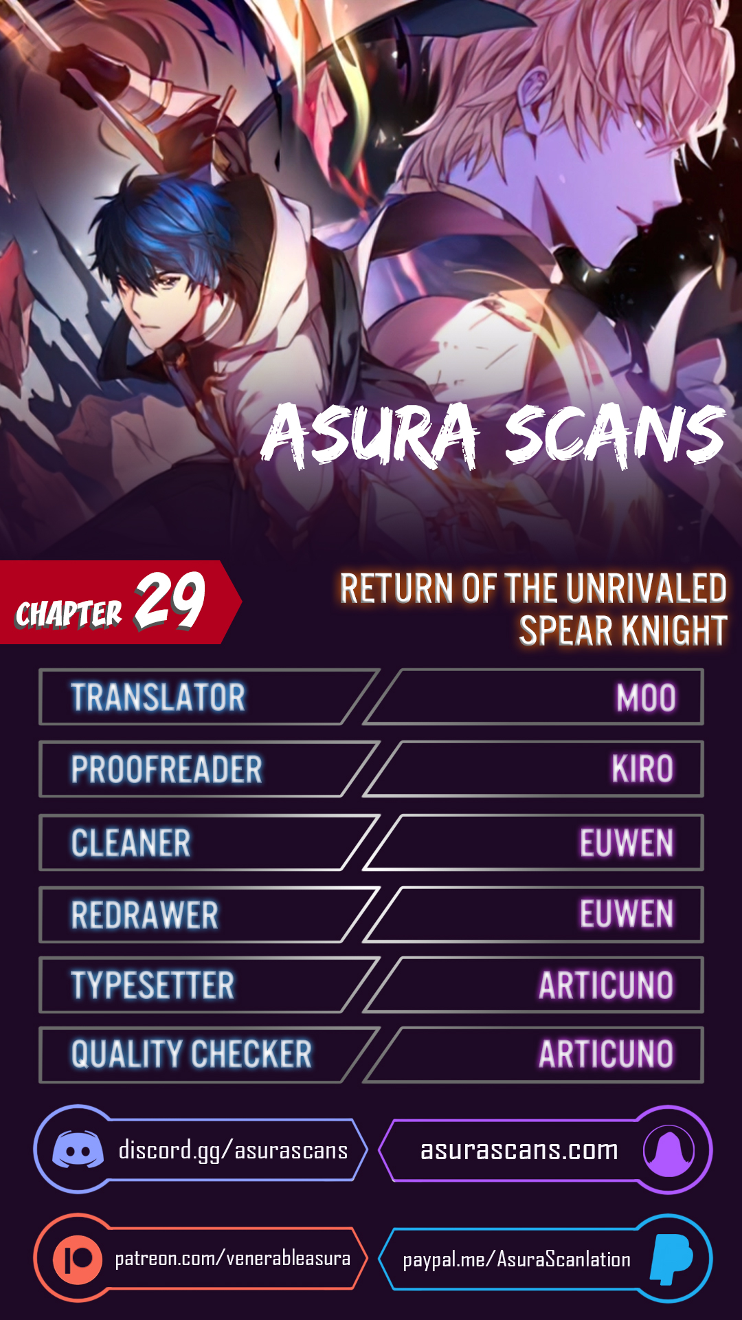 Return of The Unrivaled Spear Knight