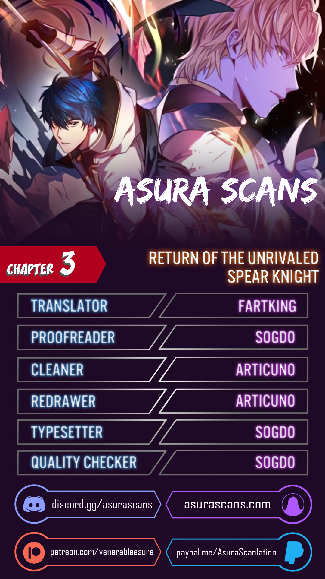 Return of The Unrivaled Spear Knight