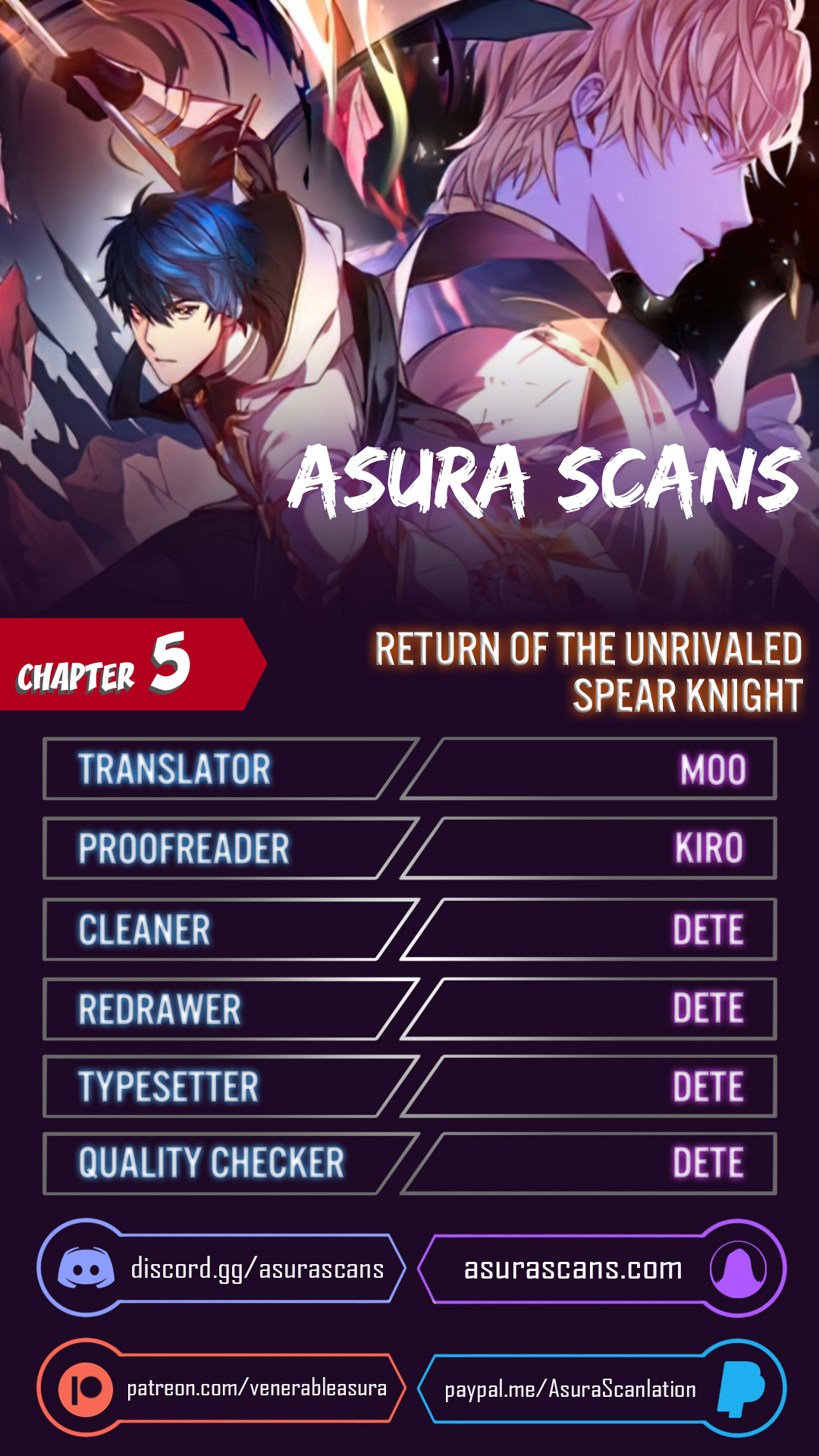 Return of The Unrivaled Spear Knight