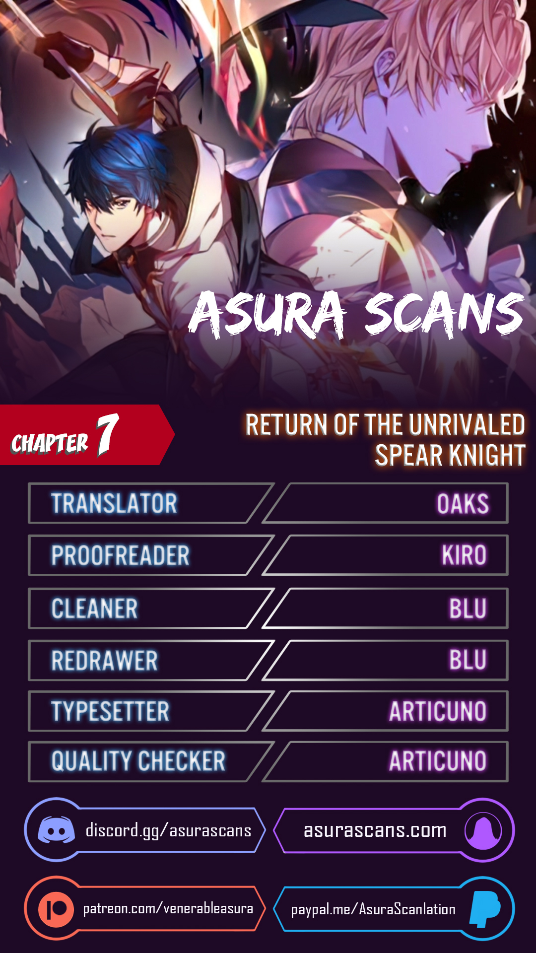 Return of The Unrivaled Spear Knight