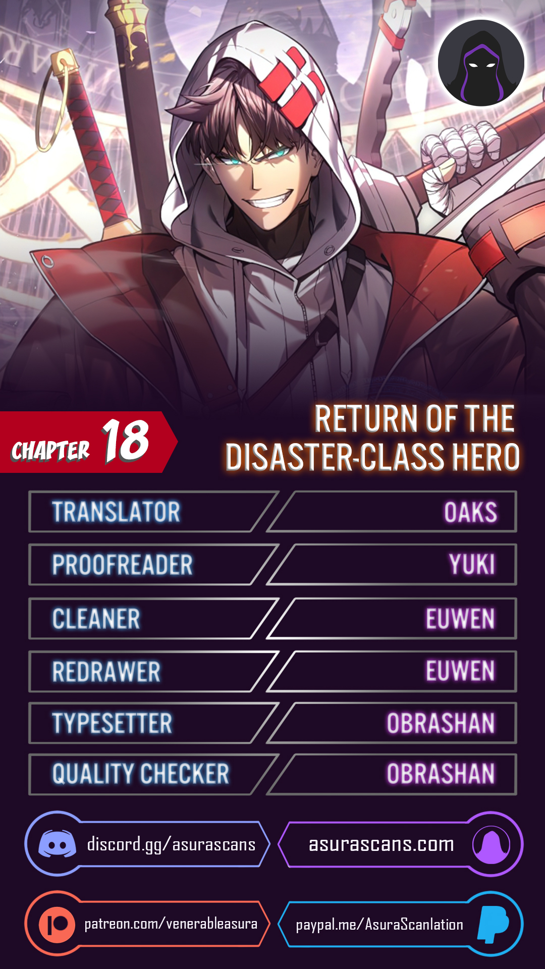 Return of the Disaster Class Hero