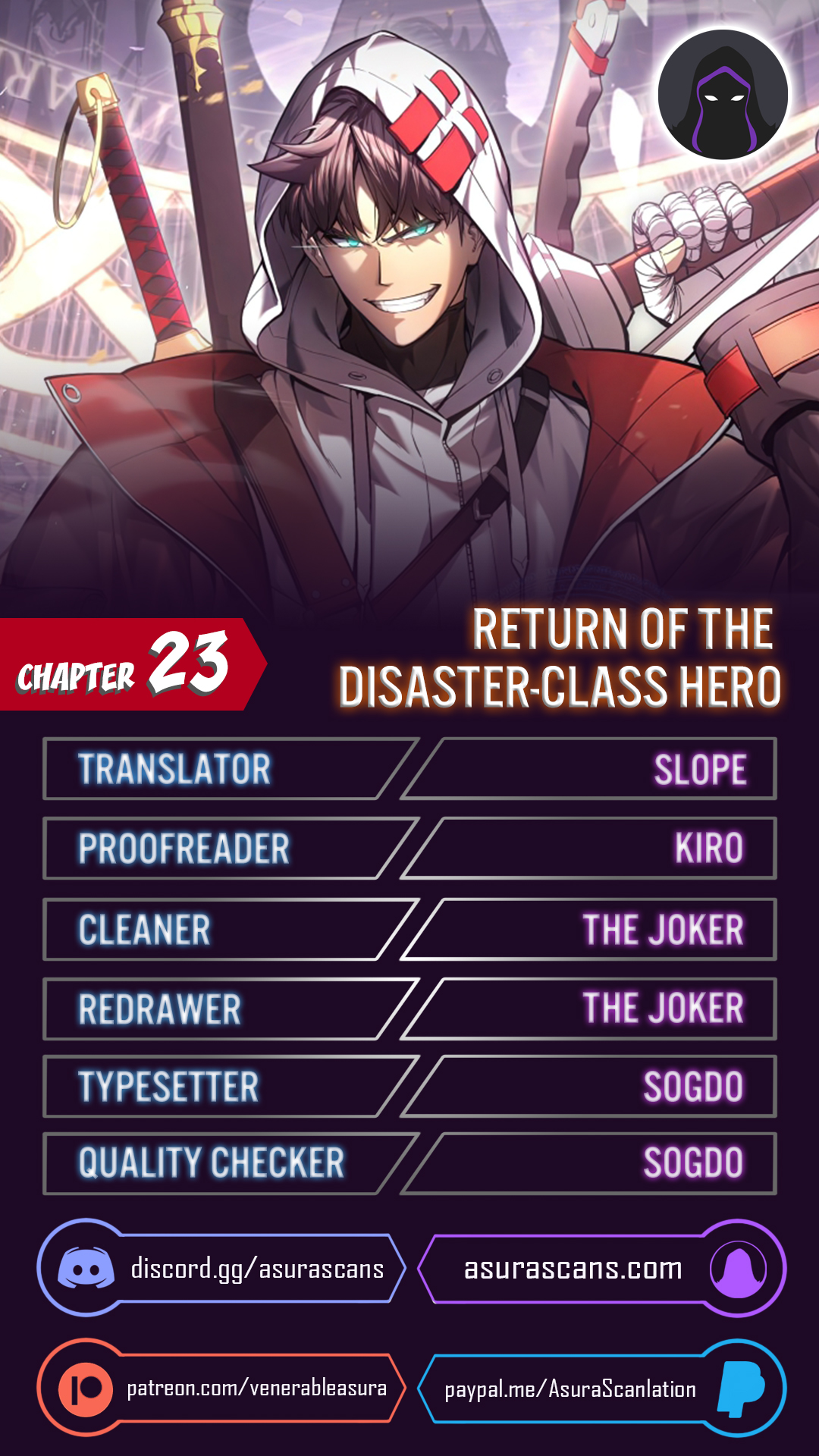 Return of the Disaster Class Hero