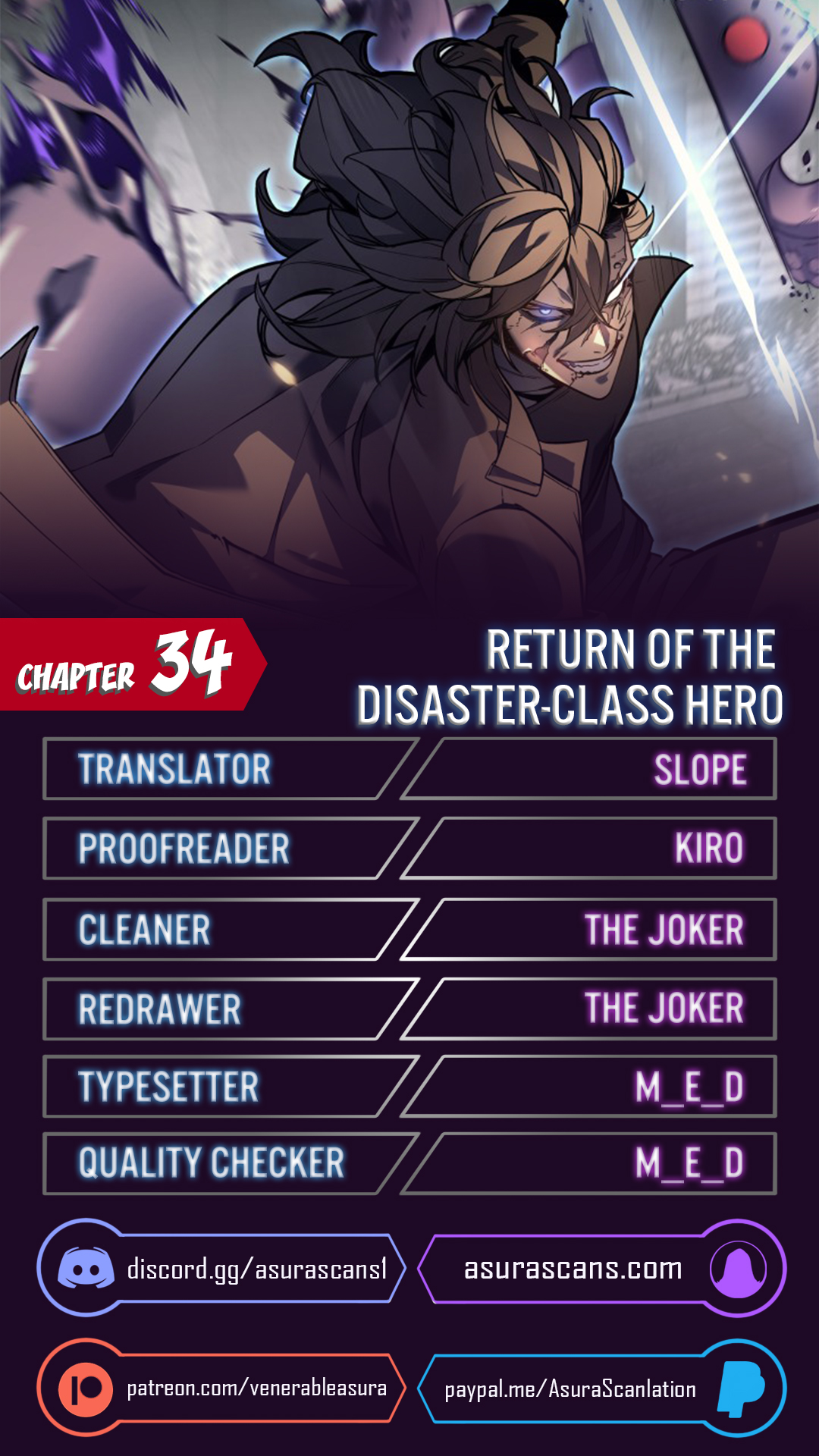 Return of the Disaster Class Hero