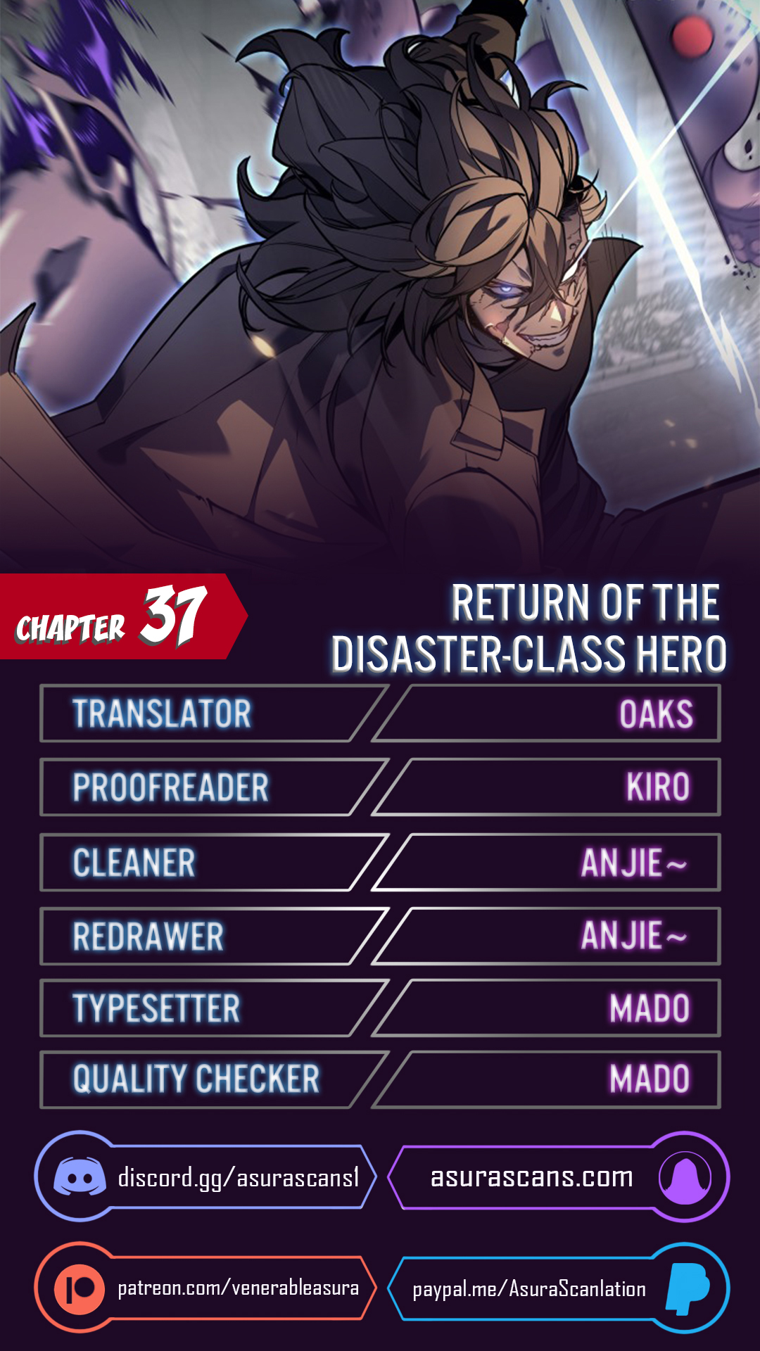 Return of the Disaster Class Hero