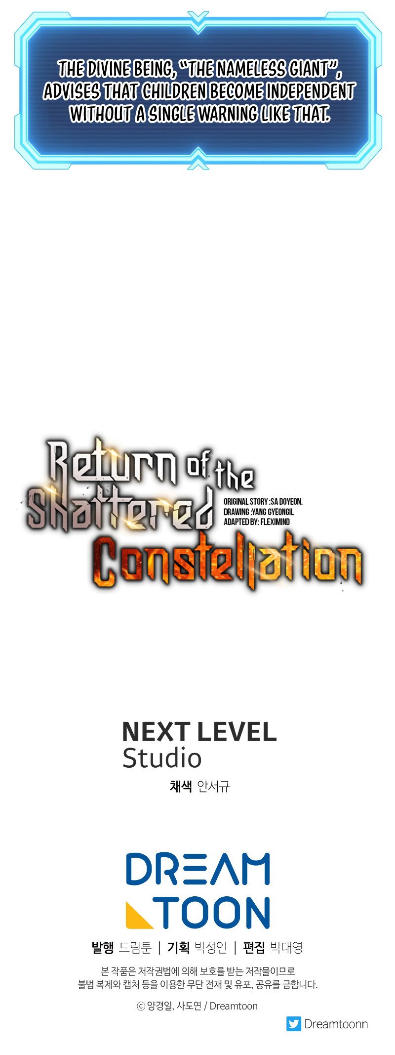 Return of the Shattered Constellation