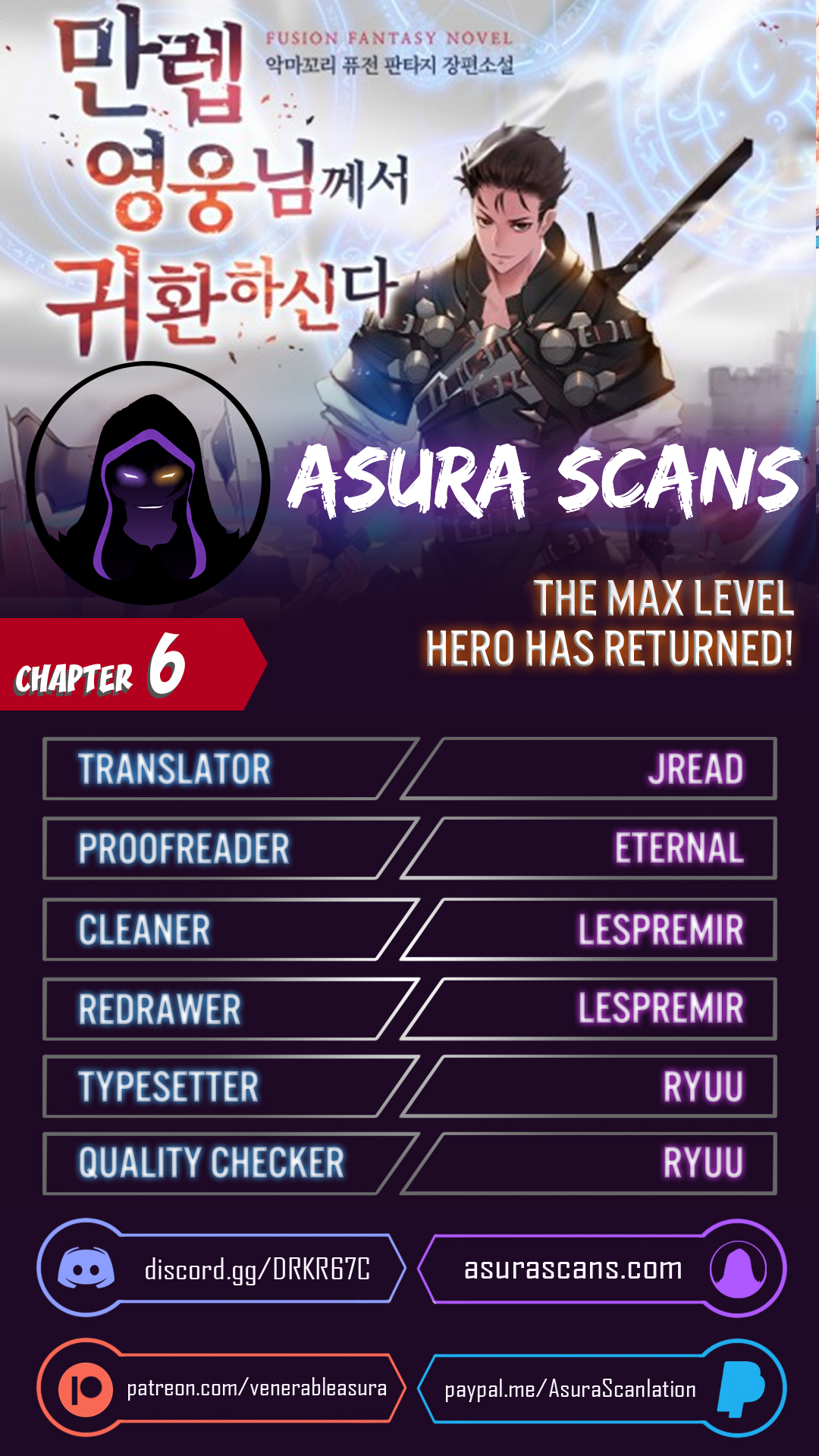 The Max Level Hero has Returned!