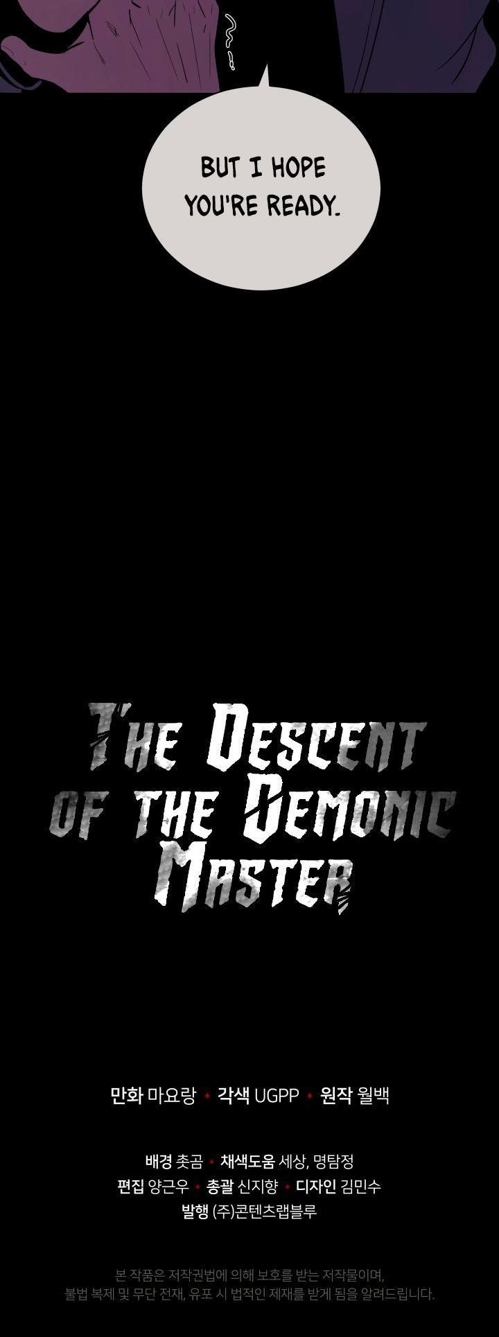 Descent of the Demon Master