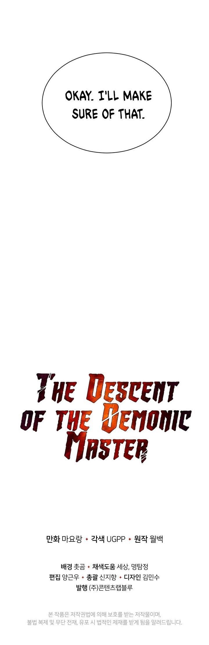 Descent of the Demon Master