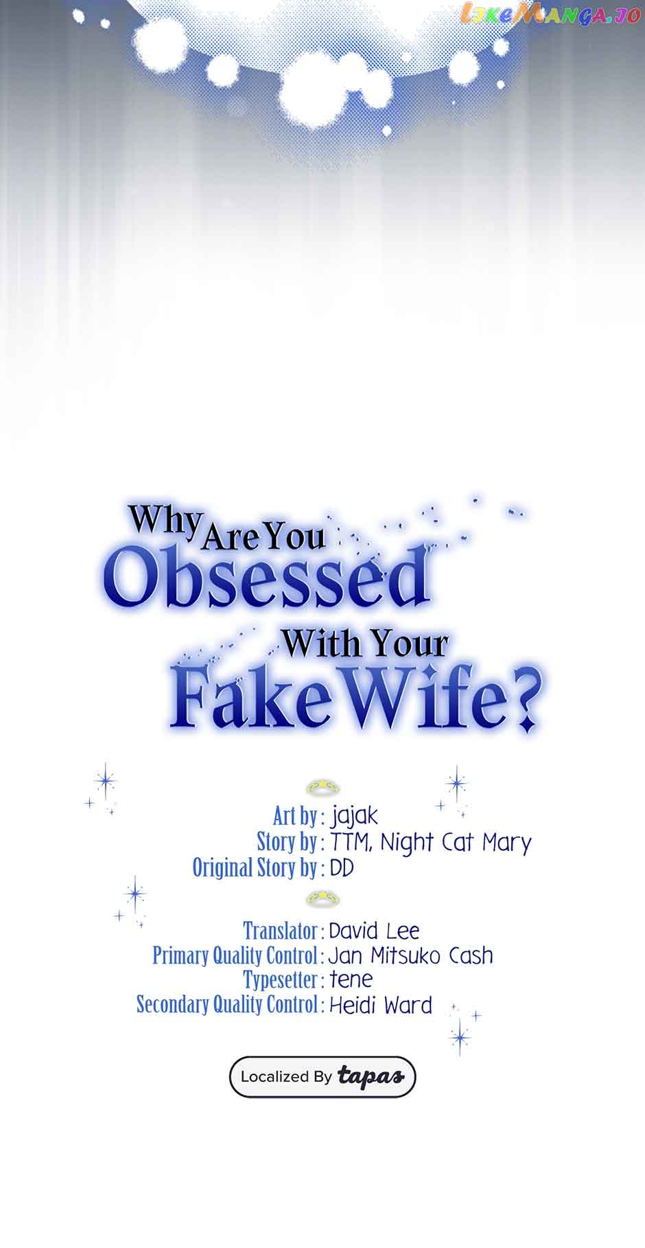 Why Are You Obsessed With Your Fake Wife?